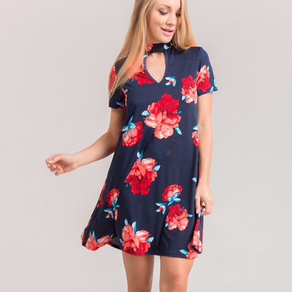 Darcey’s Blooming Choker Dress - Picture 3 of 7